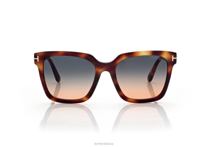 TOM FORD sievietes blondīne havana Selby saulesbrilles HTNR2083