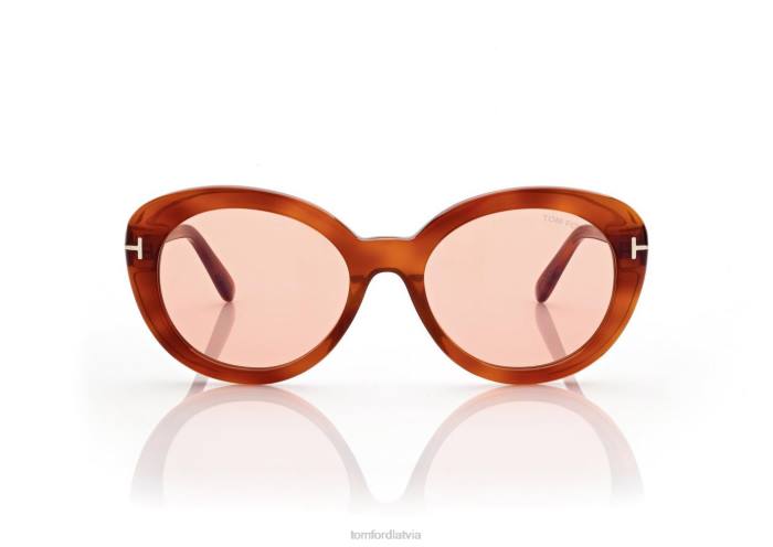 TOM FORD sievietes blondīne havana lilijas saulesbrilles HTNR2104