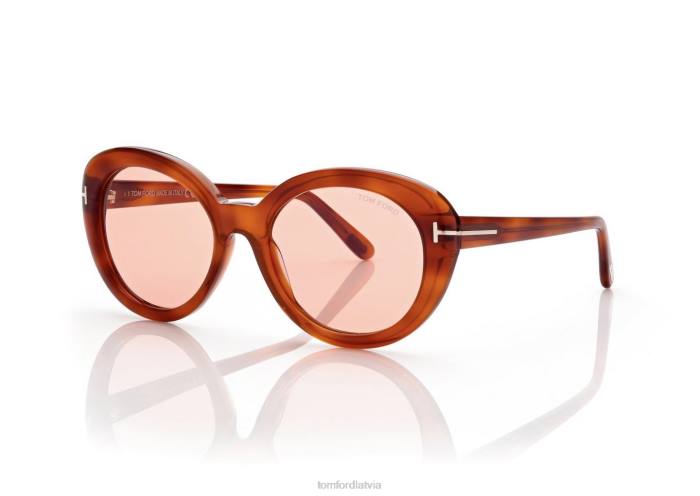 TOM FORD sievietes blondīne havana lilijas saulesbrilles HTNR2104