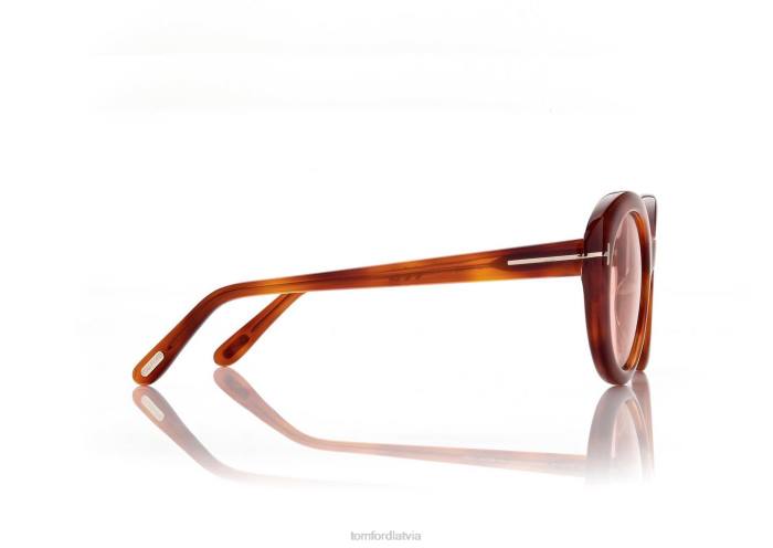TOM FORD sievietes blondīne havana lilijas saulesbrilles HTNR2104