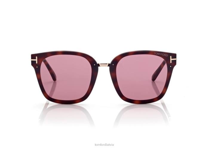 TOM FORD sievietes blondīne havana philippa saulesbrilles HTNR2089