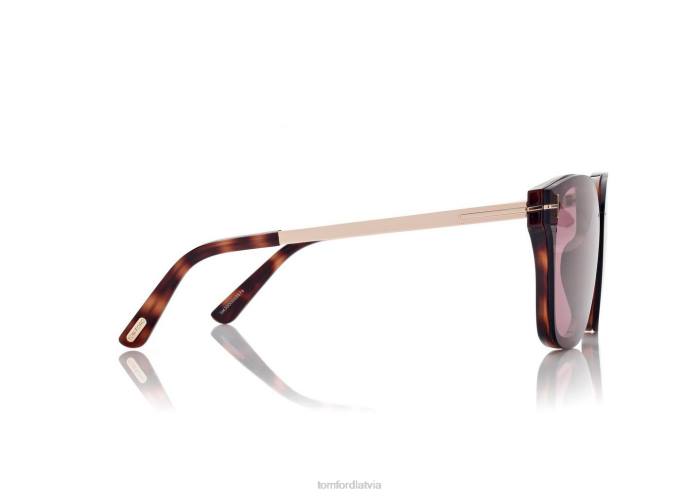 TOM FORD sievietes blondīne havana philippa saulesbrilles HTNR2089