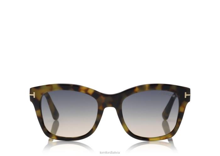 TOM FORD sievietes havana Lauren saulesbrilles HTNR2108