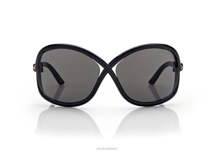 TOM FORD sievietes melns Bettina saulesbrilles HTNR2091