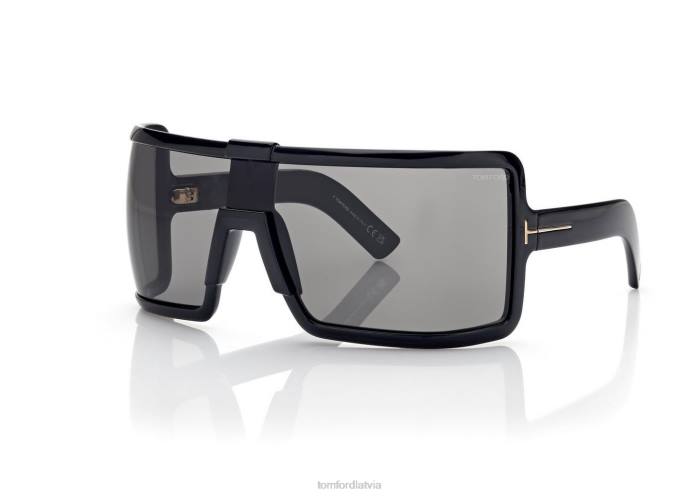 TOM FORD sievietes melns Parker saulesbrilles HTNR2109