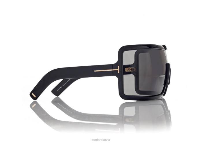 TOM FORD sievietes melns Parker saulesbrilles HTNR2109