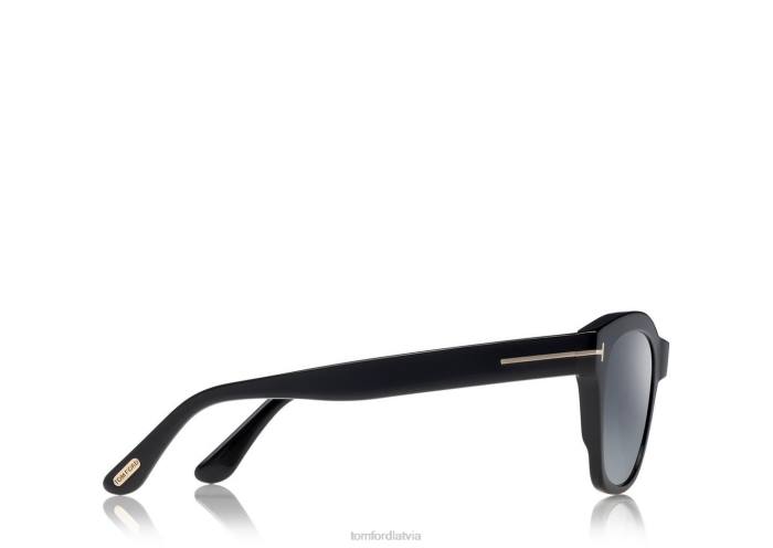 TOM FORD sievietes melns/dūms Lauren saulesbrilles HTNR2107