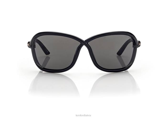 TOM FORD sievietes melns fernanda saulesbrilles HTNR2137