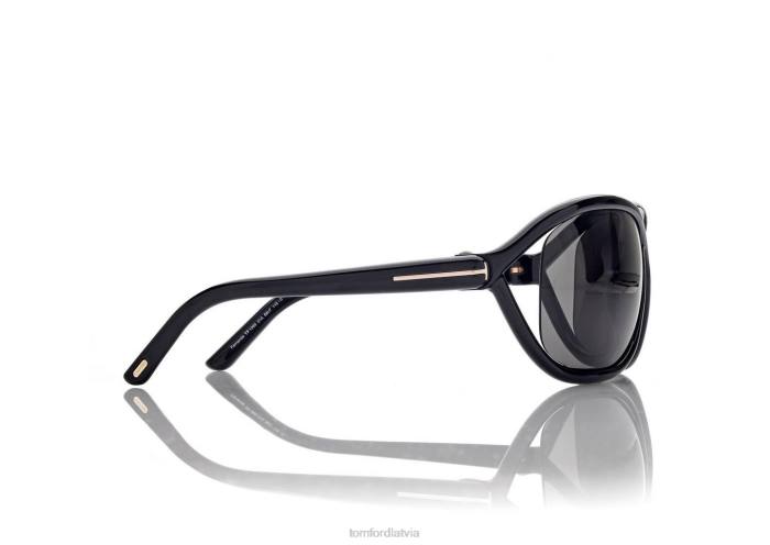 TOM FORD sievietes melns fernanda saulesbrilles HTNR2137