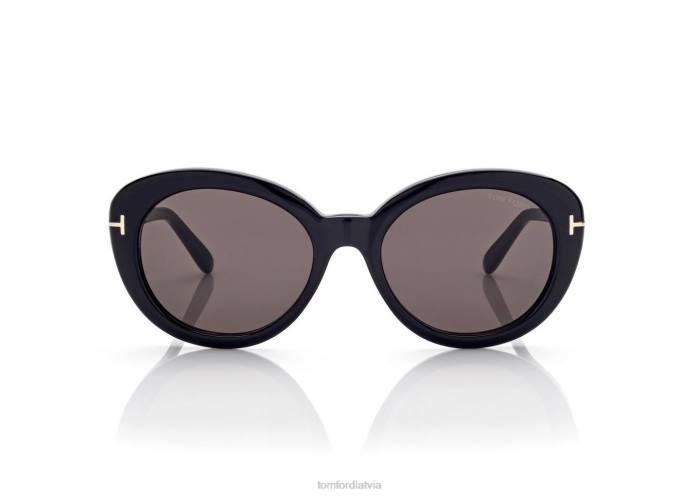 TOM FORD sievietes melns lilijas saulesbrilles HTNR2102