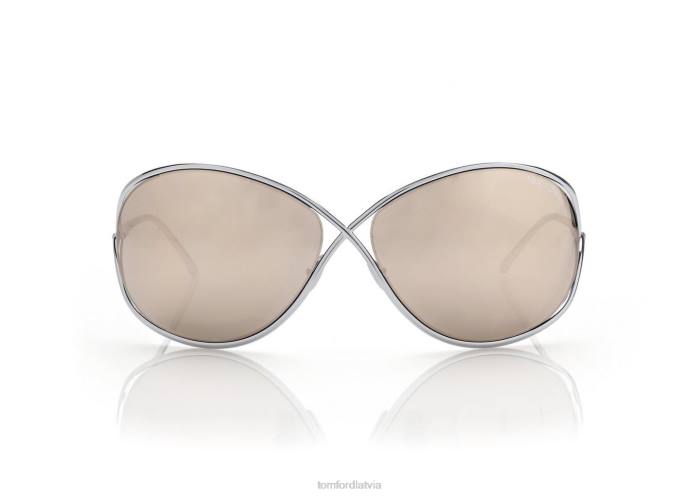 TOM FORD sievietes pallādijs nicoletta saulesbrilles HTNR2100