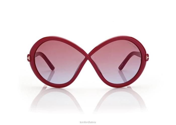 TOM FORD sievietes sarkans jada saulesbrilles HTNR2135