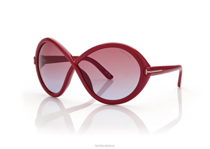 TOM FORD sievietes sarkans jada saulesbrilles HTNR2135