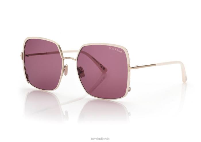 TOM FORD sievietes zelta/violeta raphaela saulesbrilles HTNR2123