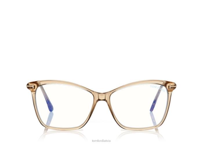 TOM FORD sievietes opāla medus zilā bloka kaķa acu optika HTNR2249