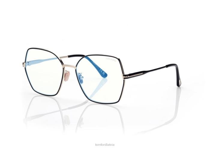TOM FORD sievietes vidus pelēks zilu bloku tauriņu optika HTNR2233