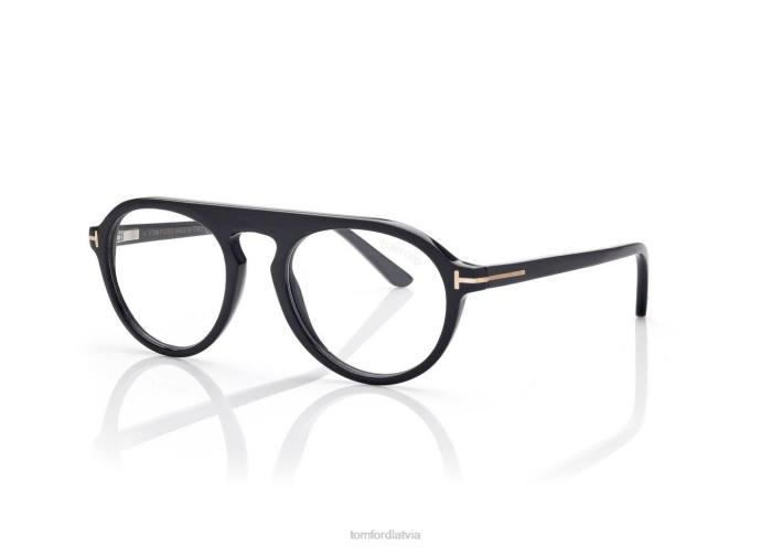 TOM FORD vīriešiem melnais rags pilotraga optika HTNR2035