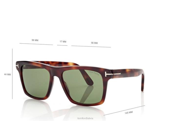 TOM FORD vīriešiem blondīne havana buckley saulesbrilles HTNR1830