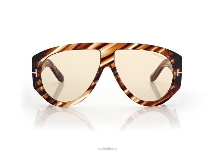 TOM FORD vīriešiem havana Bronson saulesbrilles HTNR1776