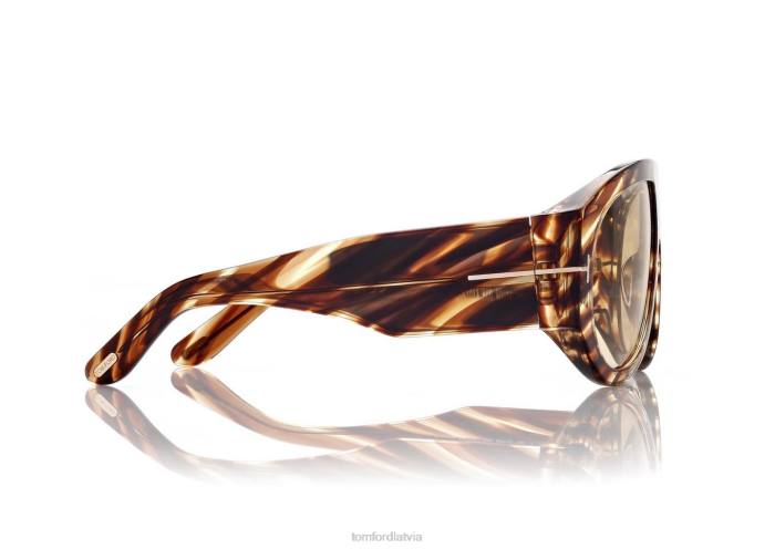 TOM FORD vīriešiem havana Bronson saulesbrilles HTNR1776