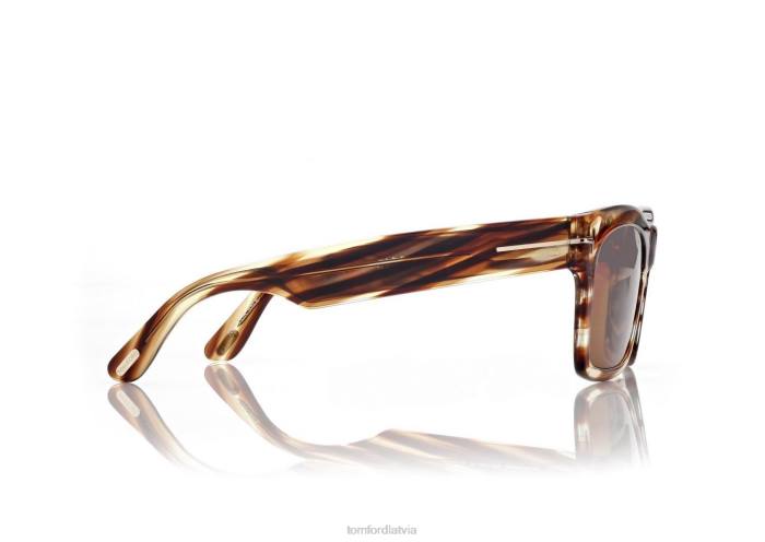 TOM FORD vīriešiem havana nico saulesbrilles HTNR1854