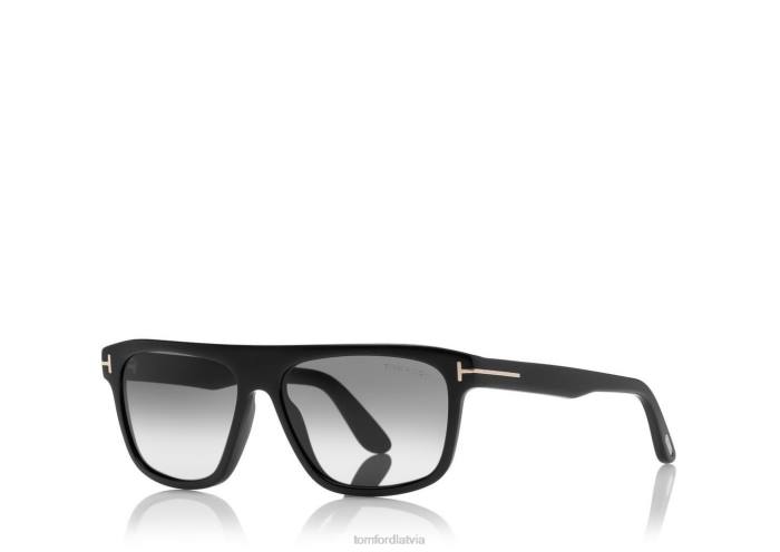 TOM FORD vīriešiem melns cecilio saulesbrilles HTNR1869