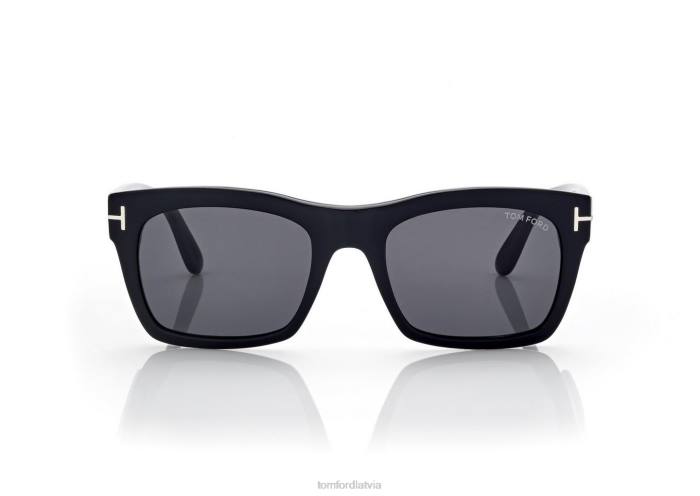 TOM FORD vīriešiem melns nico saulesbrilles HTNR1855