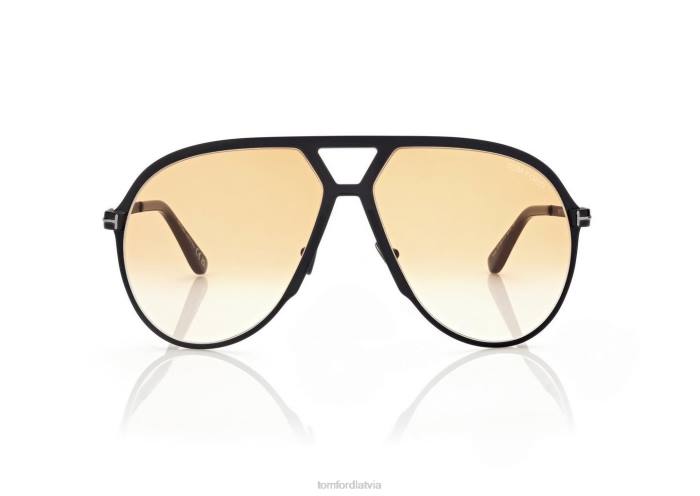 TOM FORD vīriešiem melns xavier saulesbrilles HTNR1814