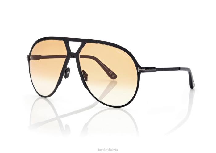 TOM FORD vīriešiem melns xavier saulesbrilles HTNR1814