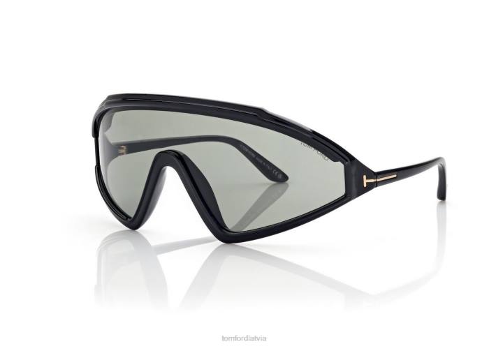 TOM FORD vīriešiem no melna līdz zilai lorna saulesbrilles HTNR1865
