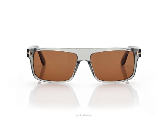 TOM FORD vīriešiem pelēks philippe saulesbrilles HTNR1824