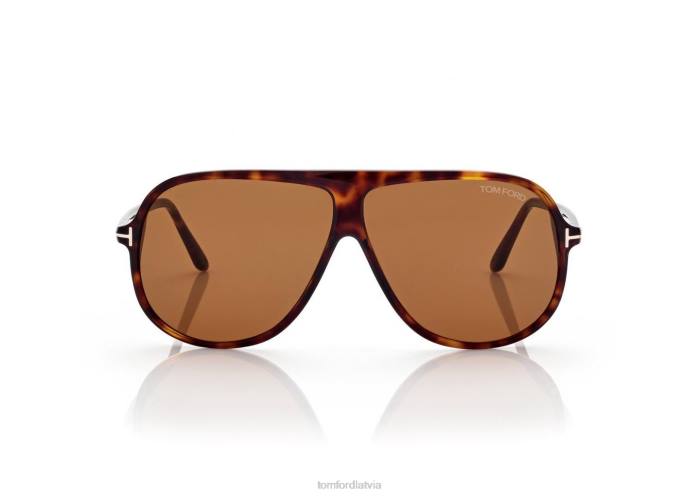 TOM FORD vīriešiem tumšā havana Spencer saulesbrilles HTNR1838