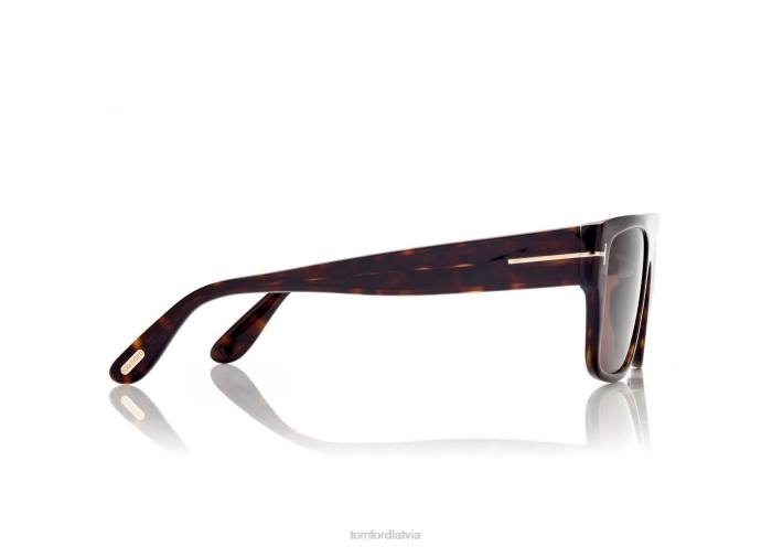TOM FORD vīriešiem tumšā havana dunning saulesbrilles HTNR1806