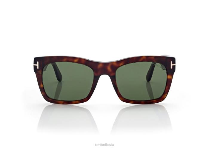 TOM FORD vīriešiem tumšā havana nico saulesbrilles HTNR1856