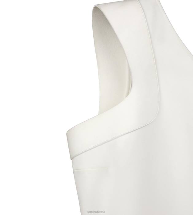 TOM FORD sievietes krīts viena pleca vakarkleita HTNR1054