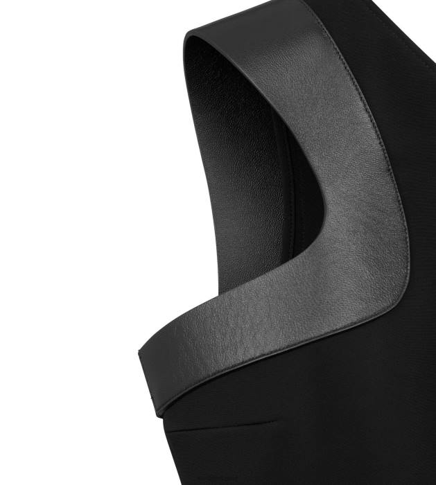 TOM FORD sievietes melns viena pleca vakarkleita HTNR1053