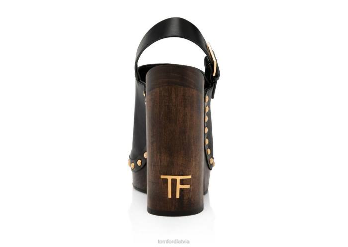 TOM FORD sievietes melns ādas tf tupele HTNR1332
