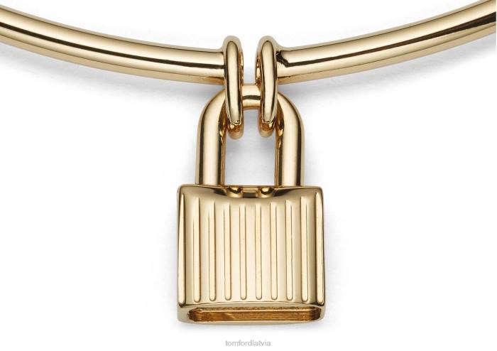 TOM FORD sievietes zelts piekaramās atslēgas aizbāznis HTNR1548