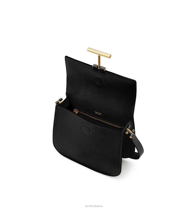 TOM FORD sievietes krīts graudu ādas tara mini crossbody HTNR1448