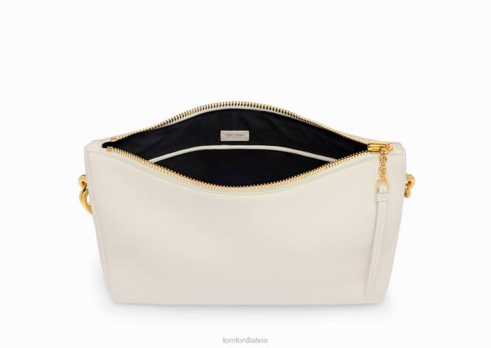 TOM FORD sievietes krīts graudu ādas carine liels klaiņots HTNR1497