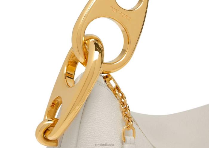 TOM FORD sievietes krīts graudu ādas carine liels klaiņots HTNR1497