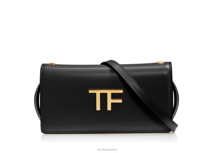 TOM FORD sievietes melns box palmellato tf mini soma HTNR1423