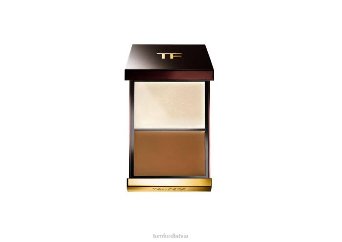 TOM FORD unisex intensitāte 1 ēnotu un izgaismotu kontūru duets HTNR1560