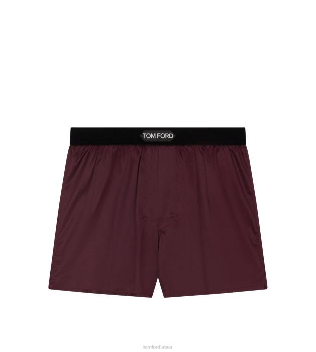 TOM FORD vīriešiem karamele zīda bokseri HTNR461