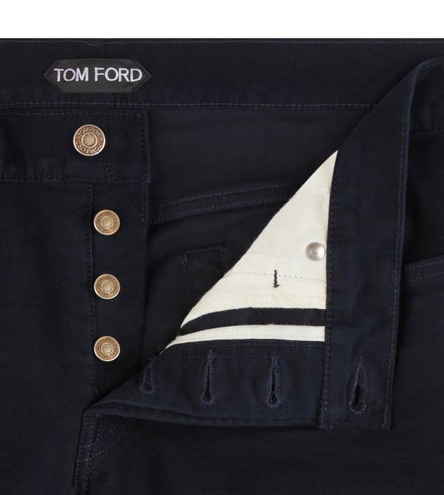 TOM FORD vīriešiem flote moleskin stretch slim fit džinsa HTNR256