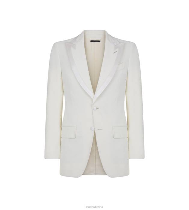 TOM FORD vīriešiem krīts kompakta viegla samta atticus kokteiļjaka HTNR143