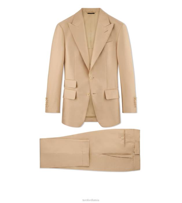 TOM FORD vīriešiem salmiem zaigojošs sarža mansarda tērps HTNR9