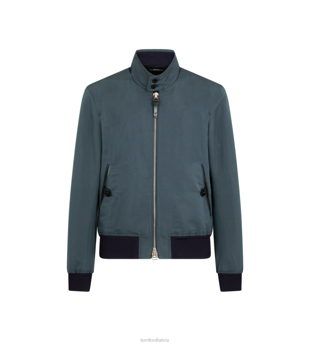 TOM FORD vīriešiem tinte smalkais poplīns Haringtons HTNR61