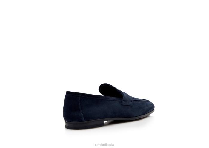 TOM FORD vīriešiem flote zamšādas Sean savīti joslas loafer HTNR648