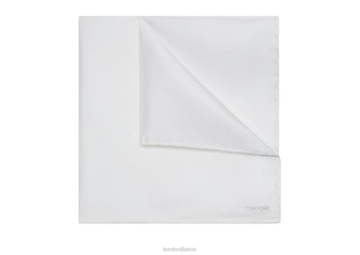 TOM FORD vīriešiem krīts satīna kabatas kvadrāts HTNR959